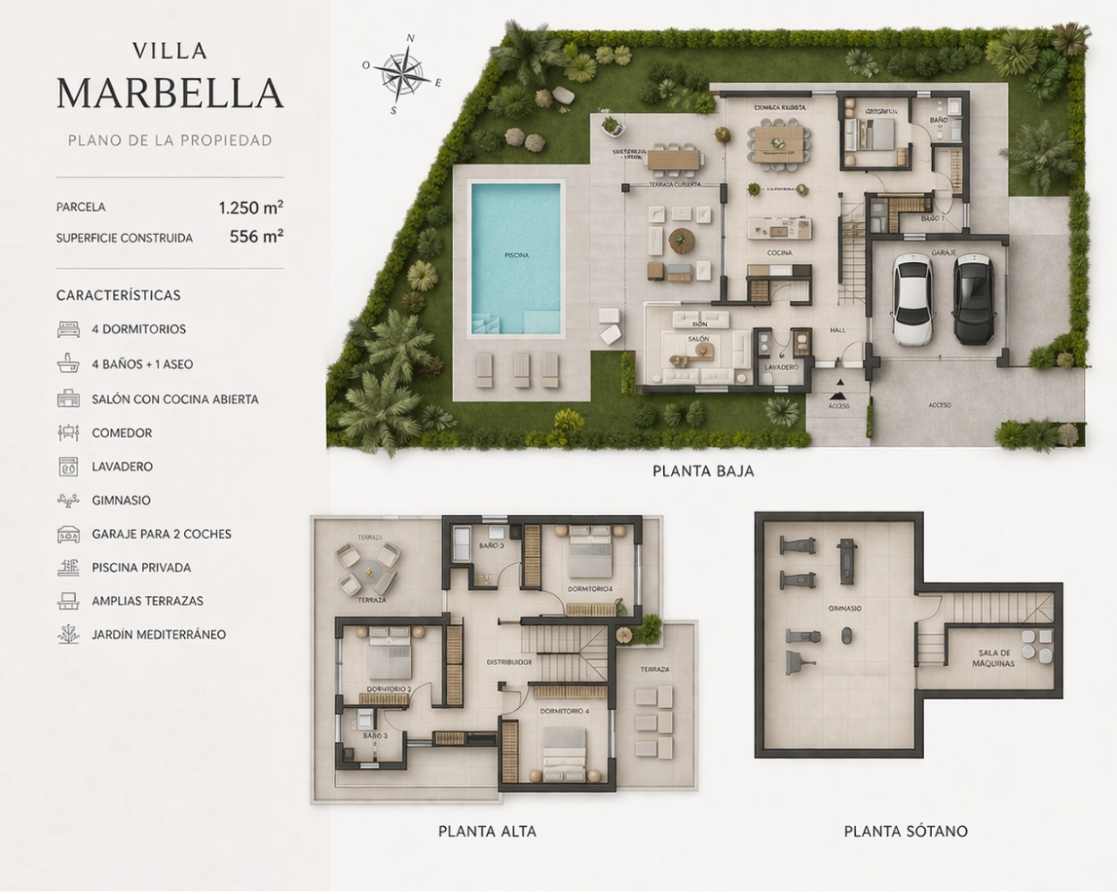 Plano Villa Serena